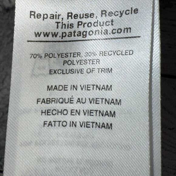 Patagonia Women's Los Gatos 1/4 Zip Fleece Pulleover Jacket  Salt Gray Sz Medium - Picture 8 of 9